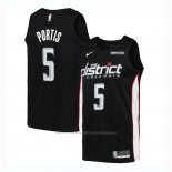 Maillot Washington Wizards Bobby Portis #5 Ville 2018-19 Noir