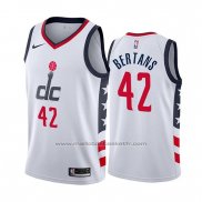 Maillot Washington Wizards Davis Bertans #42 Ville Edition Blanc