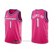 Maillot Washington Wizards Kentavious Caldwell-pope #1 Ville 2022-23 Rosa