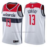 Maillot Washington Wizards Marcin Gortat #13 Association 2017-18 Blanc