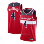 Maillot Washington Wizards Russell Westbrook #4 Icon 2020-21 Rouge