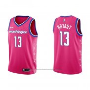 Maillot Washington Wizards Thomas Bryant #13 Ville 2022-23 Rosa