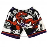 Short Toronto Raptors Mitchell & Ness Big Face Blanc