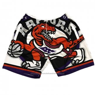 Short Toronto Raptors Mitchell & Ness Big Face Blanc