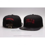 Casquette Chicago Bulls Snapback Noir