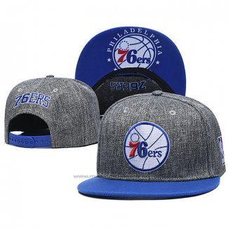 Casquette Philadelphia 76ers Gris