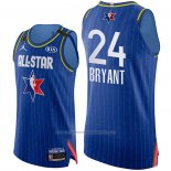 Maillot All Star 2020 Los Angeles Lakers Kobe Bryant #24 Autentico Bleu