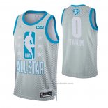 Maillot All Star 2022 Boston Celtics Jayson Tatum #0 Gris