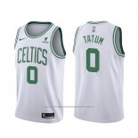 Maillot Boston Celtics Jayson Tatum #0 Association 2021-22 Blanc