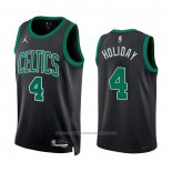 Maillot Boston Celtics Jrue Holiday #4 Statement 2022-23 Noir