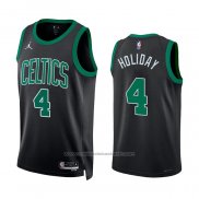 Maillot Boston Celtics Jrue Holiday #4 Statement 2022-23 Noir