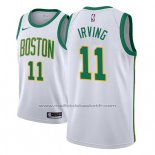 Maillot Boston Celtics Kyrie Irving #11 Ville 2018-19 Blanc