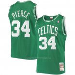 Maillot Boston Celtics Paul Pierce #34 Hardwood Classics Throwback Vert