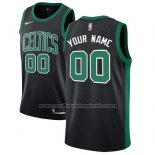 Maillot Boston Celtics Personnalise 17-18 Noir