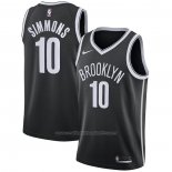 Maillot Brooklyn Nets Ben Simmons #10 Icon 2021-22 Noir
