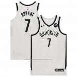 Maillot Brooklyn Nets Kevin Durant #7 Association Authentique Blanc