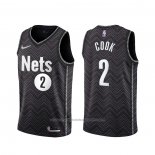 Maillot Brooklyn Nets Tyler Cook #2 Earned 2020-21 Noir