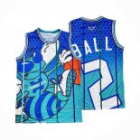 Maillot Charlotte Hornets Lamelo Ball #2 Mitchell & Ness Big Face Vert