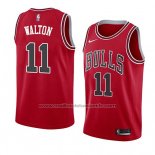Maillot Chicago Bulls Derrick Walton #11 Icon 2018 Rouge