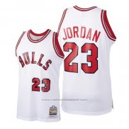 Maillot Chicago Bulls Michael Jordan #23 Hardwood Classics 1984-85 Blanc