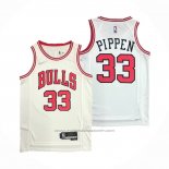 Maillot Chicago Bulls Scottie Pippen #33 Association 2021 Blanc