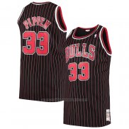 Maillot Chicago Bulls Scottie Pippen #33 Mitchell & Ness 1996-97 Noir