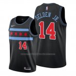 Maillot Chicago Bulls Wayne Selden Jr. #14 Ville Noir