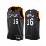 Maillot Cleveland Cavaliers Cedi Osman #16 Ville 2020-21 Noir