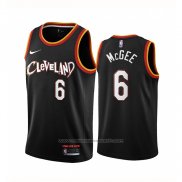 Maillot Cleveland Cavaliers JaVale McGee #6 Ville 2020-21 Noir