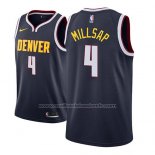 Maillot Denver Nuggets Paul Millsap #4 Icon 2018-19 Bleu