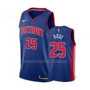 Maillot Detroit Pistons Derrick Rose #25 Icon 2018-19 Bleu