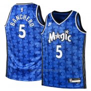 Maillot Enfant Orlando Magic Paolo Banchero #5 Classic 2023-24 Bleu