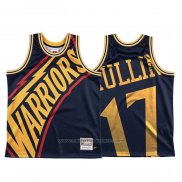 Maillot Golden State Warriors Chris Mullin #17 Mitchell & Ness Big Face Bleu