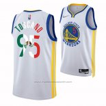 Maillot Golden State Warriors Juan Toscano-Anderson #95 2022 Slam Dunk Special Mexico Edition Blanc