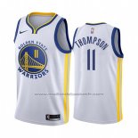 Maillot Golden State Warriors Klay Thompson #11 Association 2018 Blanc