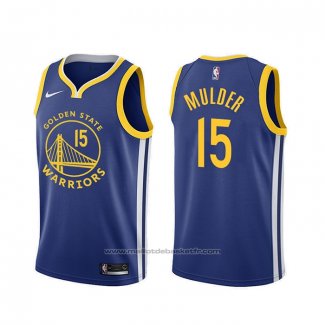 Maillot Golden State Warriors Mychal Mulder #15 Icon Bleu