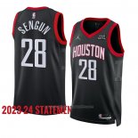 Maillot Houston Rockets Alperen Sengun #28 Statement 2023-24 Noir