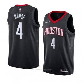 Maillot Houston Rockets Danuel House #4 Statement 2018 Noir