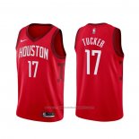 Maillot Houston Rockets P.j. Tucker #17 Earned Rouge