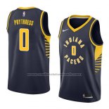 Maillot Indiana Pacers Alex Poythress #0 Icon 2018 Bleu