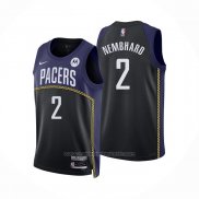 Maillot Indiana Pacers Andrew Nembhard #2 Ville 2022-23 Bleu