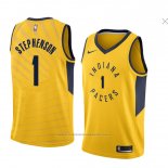 Maillot Indiana Pacers Lance Stephenson #1 Statement 2018 Jaune