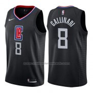 Maillot Los Angeles Clippers Danilo Gallinari #8 Statement 2019 Noir