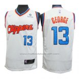 Maillot Los Angeles Clippers Paul George #13 2019-20 Blanc
