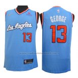 Maillot Los Angeles Clippers Paul George #13 2019-20 Bleu