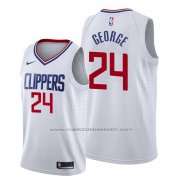 Maillot Los Angeles Clippers Paul George #24 Association 2019-20 Blanc