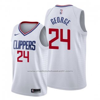 Maillot Los Angeles Clippers Paul George #24 Association 2019-20 Blanc