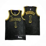 Maillot Los Angeles Lakers D'angelo Russell #1 Mamba 2021-22 Noir