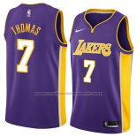 Maillot Los Angeles Lakers Isaiah Thomas #7 Statement 2018 Volet