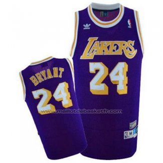 Maillot Los Angeles Lakers Kobe Bryant #24 Retro Volet2